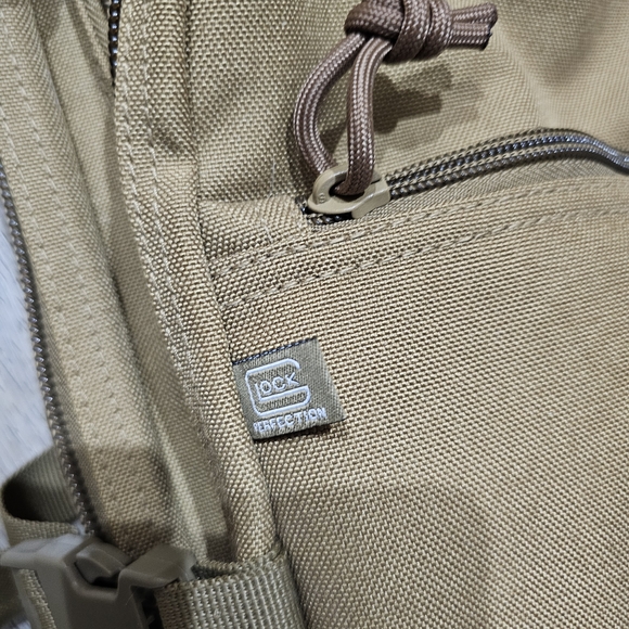 Khaki Multi-Compartment Backpack - Picture 3 of 5